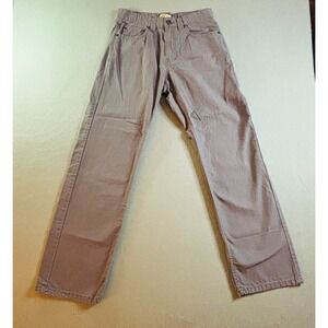 Blue Mountain Mens 32X32 Brown Canvas Work Pants VTG Gorpcore Utility Straight